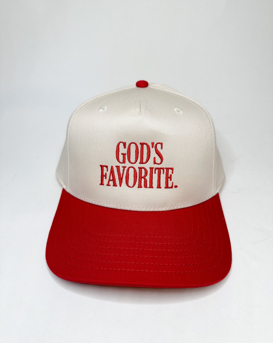 God’s Favorite. (red)